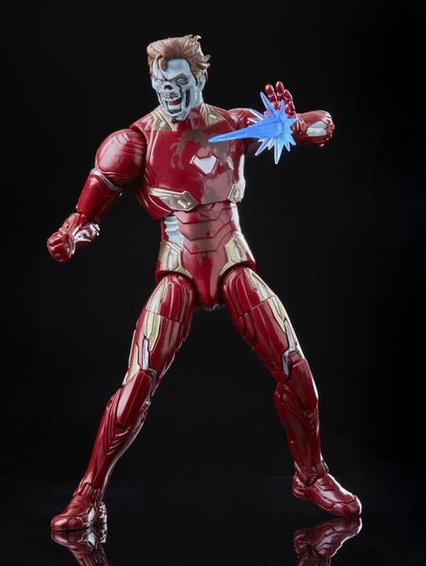 Marvel Legends Series MCU Disney Plus What If Zombie Iron Man Marvel Action Figure, 4 Accessories