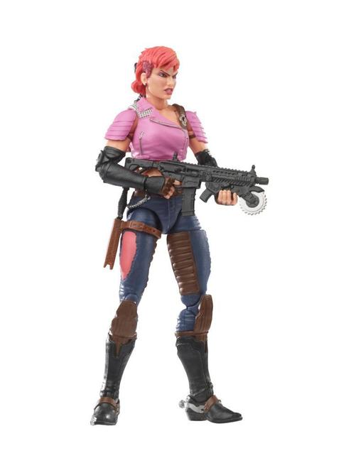 G.I. Joe Classified Series Series Zarana Action Figure 48 Collectible Toys, Multiple Accessories, Custom Package Art