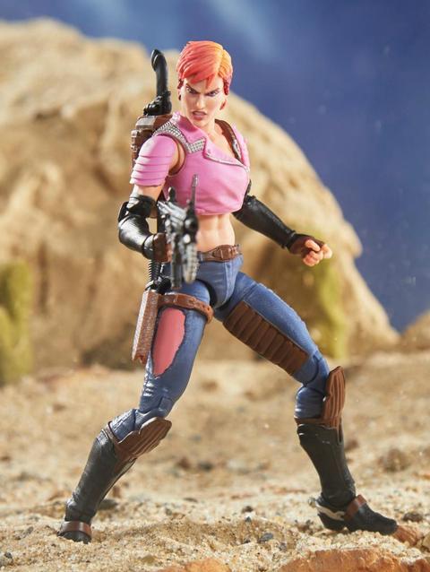 G.I. Joe Classified Series Series Zarana Action Figure 48 Collectible Toys, Multiple Accessories, Custom Package Art