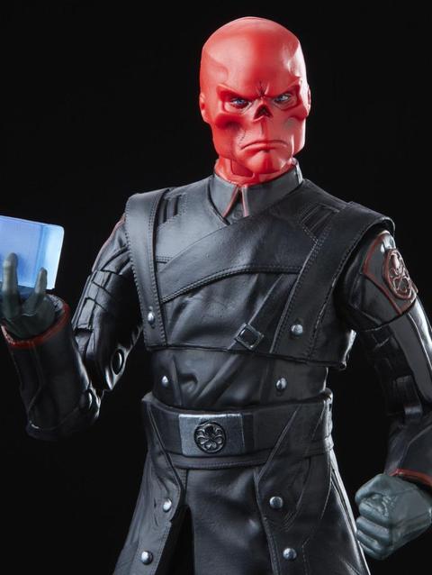 Marvel Legends Series MCU Disney Plus Red Skull Marvel Action Figure, 1 Accessory and 1 Build-A-Figure Part