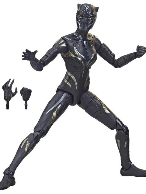 Marvel Legends Series Black Panther Wakanda Forever Black Panther 6-inch Action Figure Toy, 2 Accessories