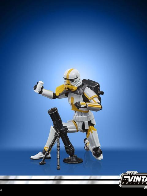 Star Wars The Vintage Collection Artillery Stormtrooper Toy, 3.75-Inch-Scale The Mandalorian Figure for Kids Ages 4 and Up