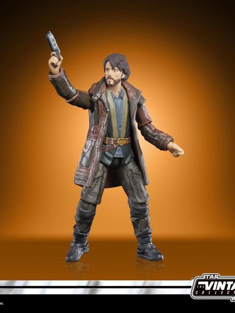 Star Wars The Vintage Collection Cassian Andor Toy, 3.75-Inch-Scale Star Wars: Andor Figure for Kids Ages 4 and Up