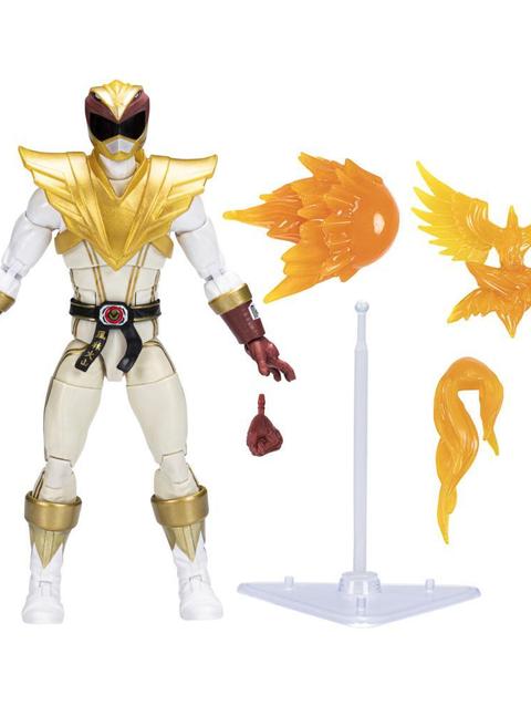 Power Rangers X Street Fighter Lightning Collection Morphed Ryu Crimson Hawk Ranger Collab Figure