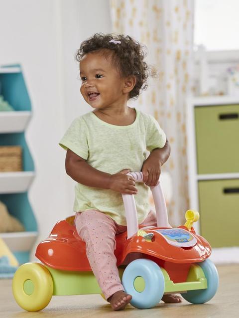 Playskool Step Start Walk 'n Ride Peppa Pig 2-in-1 Ride-On and Walker Toy for 9 Months and Up (Amazon Exclusive)