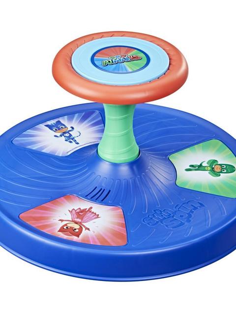 Playskool PJ Masks Sit 'n Spin Musical Classic Spinning Activity Toy for Toddlers Ages 18 Months and Up