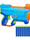 Nerf Elite Jr Explorer Easy-Play Toy Blaster, Easy Hold & Load & Blast, 8 Nerf Elite Darts, For 6 Year Old Boys & Girls