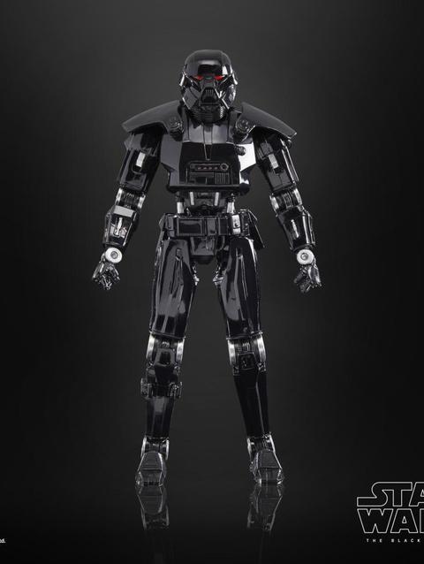 Star Wars The Black Series Dark Trooper Toy 6-Inch-Scale Star Wars: The Mandalorian Action Figure, Kids Ages 4 and Up