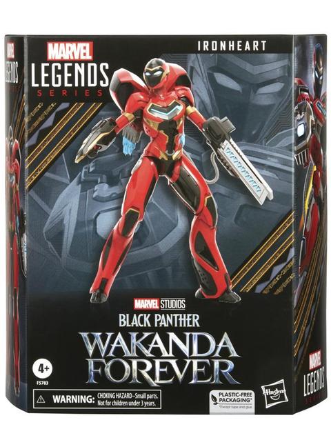 Marvel Legends Black Panther Wakanda Forever Ironheart 6-inch Action Figure Toy, 8 Accessories