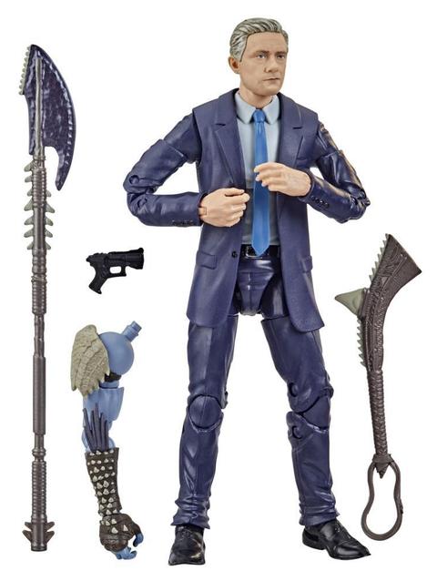 Marvel Legends Series Black Panther Legacy Collection Everett Ross 6-inch Action Figure Toy, 1 Accessory, 3 Build-A-Figure Parts