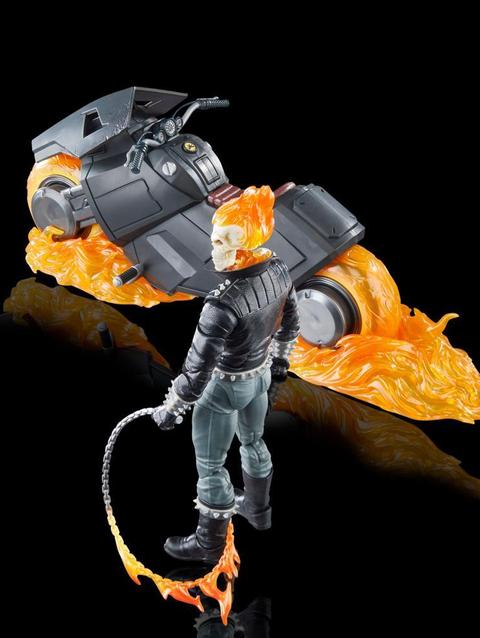 Marvel Legends Series Ghost Rider, 6" Comics Collectible Action Figure with Motorcycle