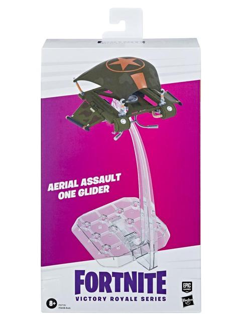 Hasbro Fortnite Victory Royale Series Aerial Assault One Collectible Glider with Display Stand - Ages 8 and Up, 6-inch