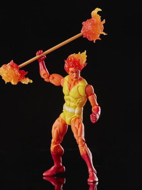 Marvel Legends Series Fantastic Four 6-inch Firelord Retro Action Figure Toy, Includes 2 Accessories, Kids Ages 4 and Up