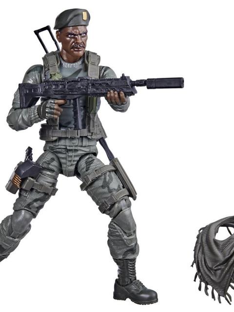 G.I. Joe Classified Series Series Lonzo "Stalker" Wilkinson Figure 46 Collectible Toy, Accessories, Custom Package Art