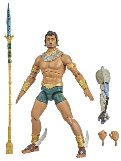 Marvel Legends Series Black Panther Wakanda Forever Namor 6-inch Action Figure Toy, 3 Accessories, 1 Build-A-Figure Part