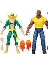 Marvel Legends Series Iron Fist and Luke Cage, 6" Comics Collectible Action Figures