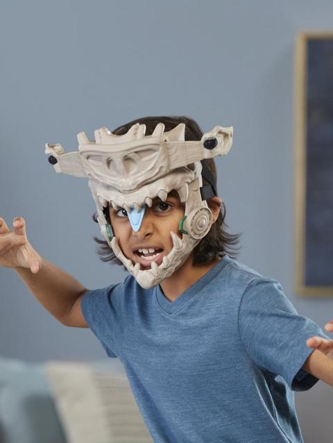 Marvel Studios' Black Panther: Wakanda Forever Attuma Shark Armor Mask Role Play Toy with Extendable Sides, For Kids Ages 5 and Up