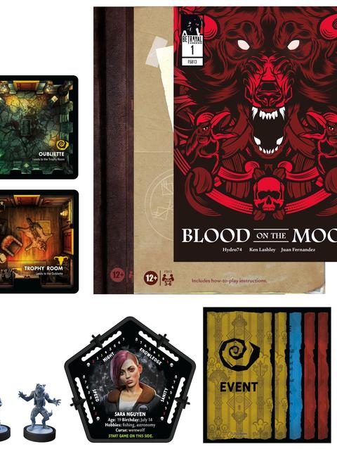 Betrayal the Werewolf's Journey Blood on the Moon Expansion Pack, Requires Betrayal at HOTH 3rd Edition to Play (Sold Separately)