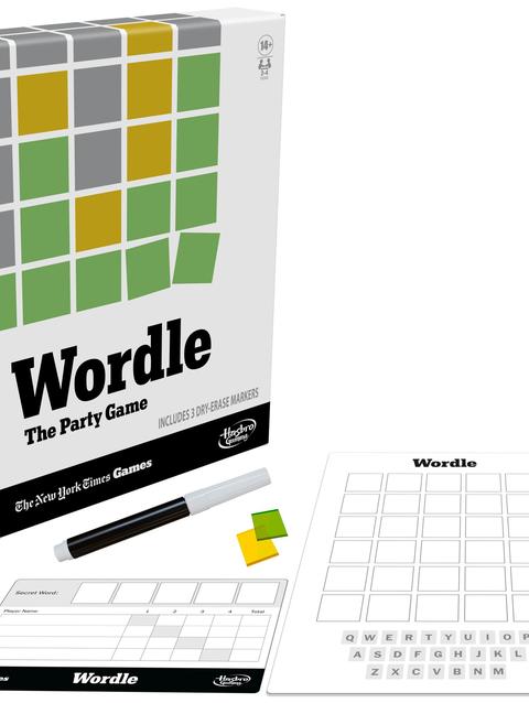 Wordle The Party Game for 2-4 Players, Ages 14 and Up, Inspired by Wordle Game