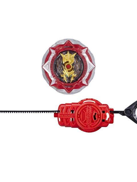 Beyblade Burst QuadDrive Glory Regnar R7 Spinning Top Starter Pack -- Battling Game Top Toy with Launcher