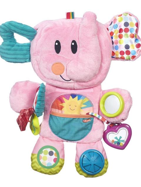 Playskool Fold 'n Go Busy Elephant Pink