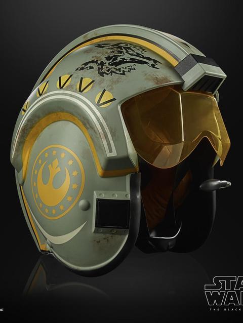 Star Wars The Black Series Trapper Wolf Electronic Helmet Star Wars: The Mandalorian Roleplay Full Scale Lights, Sounds