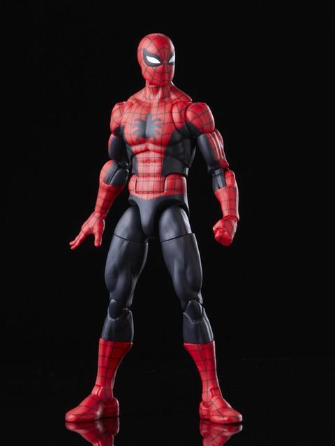 Marvel Legends Series Spider-Man 60th Anniversary Amazing Fantasy Spider-Man 6-Inch Action Figures, 9 Accessories