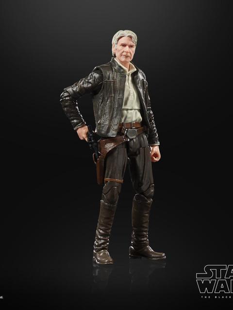 Star Wars The Black Series Archive Han Solo Toy 6-Inch-Scale Star Wars: The Force Awakens Collectible Action Figure Toy