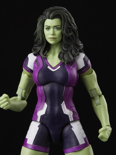 Marvel Legends Series MCU Disney Plus She-Hulk Action Figure 6-inch Collectible Toy, includes 2 accessories and 1 Build-A-Figure Part