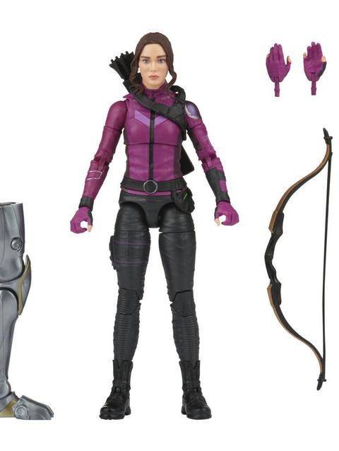 Marvel Legends Series MCU Disney Plus Kate Bishop Hawkeye Series Action Figure 6-inch Collectible Toy, 3 Accessories, 1 Build-A-Figure part