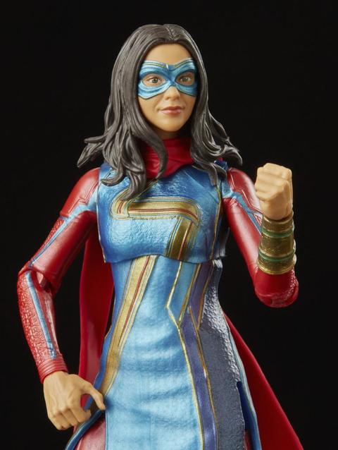 Marvel Legends Series MCU Disney Plus Ms. Marvel Action Figure 6-inch Collectible Toy, includes 3 Accessories 1 Build-A-Figure Part