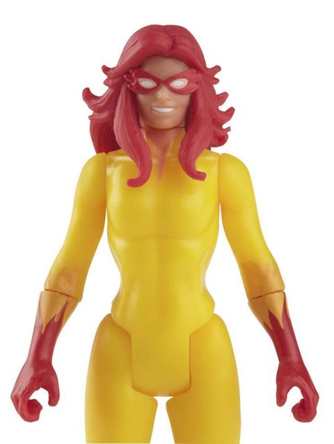 Hasbro Marvel Legends Series 3.75-inch Retro 375 Collection Marvel’s Firestar Action Figure, Toys for Kids Ages 4 and Up