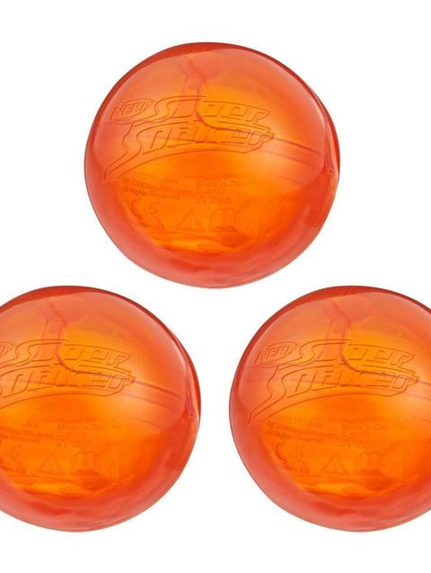 Nerf Super Soaker Hydro Balls 3-Pack, Reusable Water-Filled Balls