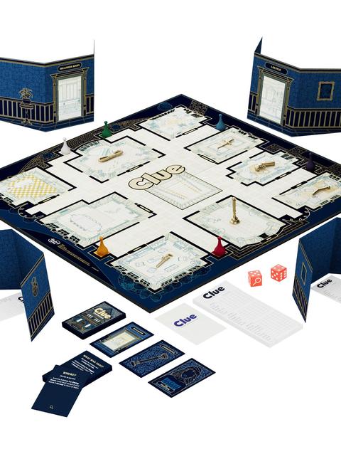 Clue Signature Collection Family Board Game for 2 to 6 Players, Premium Packaging and Components, Game for Ages 8+