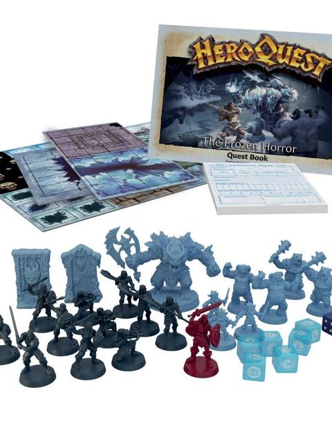 Avalon Hill HeroQuest The Frozen Horror Quest Pack, for Ages 14 and Up, Requires HeroQuest Game System to Play