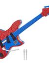 Marvel Spider-Man: Across the Spider-Verse Spider-Punk Web Blast Guitar, Fun Musical Roleplay Toy for Kids Ages 5 and Up