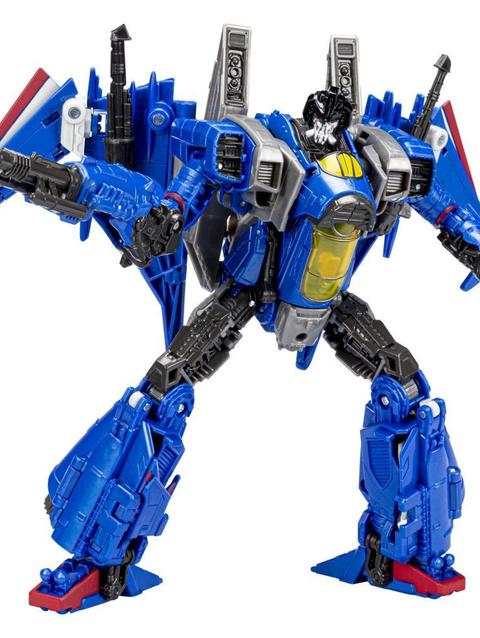 Transformers Toys Studio Series 89 Voyager Transformers: Bumblebee Thundercracker Action Figure - 8 and Up, 6.5-inch