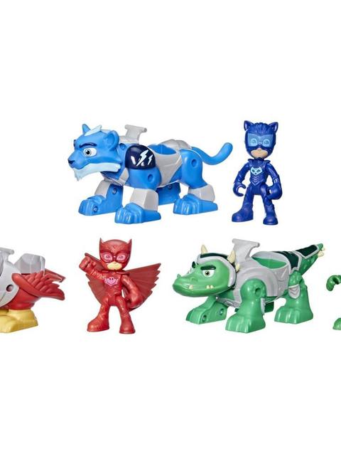 PJ Masks Animal Power Hero Animal Trio Preschool Toy, Action Figure and Vehicle Set for Kids Ages 3 and Up