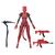 Hasbro Fortnite Victory Royale Series Lynx (Red) Collectible Action Figure with Accessories - Ages 8 and Up, 6-inch