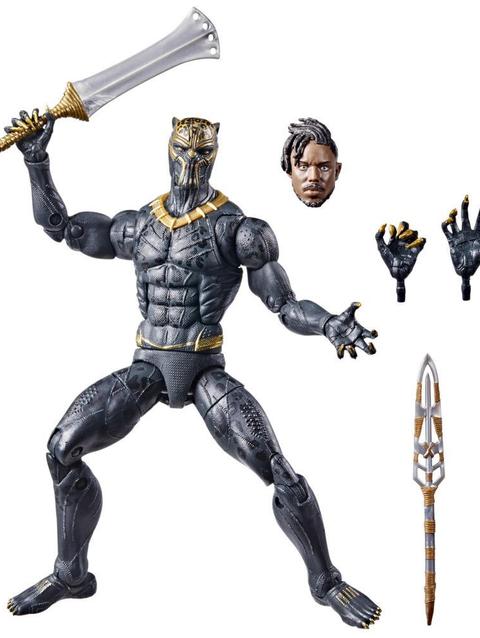 Marvel Legends Black Panther Legacy Collection Killmonger 6-inch Action Figure Collectible Toy