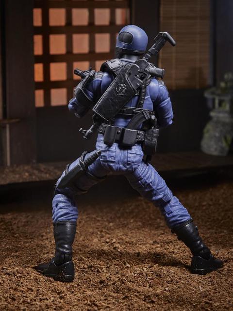 G.I. Joe Classified Series Series Cobra Officer Action Figure 37 Collectible Toy Multiple Accessories Custom Package Art