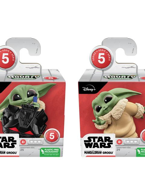 Star Wars The Bounty Collection Series 5, 2-Pack Grogu Figures, 2.25"-Scale Helmet Hijinks, Peek-A-Boo, Ages 4 and Up