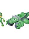 PJ Masks Animal Power Gekko Animal Rider Deluxe Vehicle Preschool Toy, Includes Gekko Action Figure, Ages 3 and Up