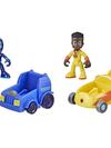 PJ Masks Newton Star vs Night Ninja Battle Racers Preschool Toy, Vehicle and Figure Set for Kids Ages 3 and Up