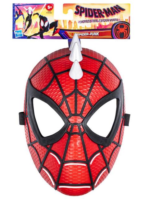 Marvel Spider-Man: Across the Spider-Verse Spider-Punk Mask for Kids Roleplay, Marvel Toys for Kids Ages 5 and Up