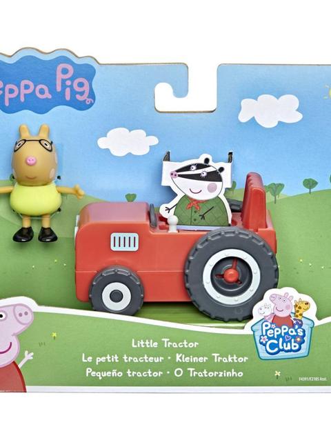 Peppa Pig Toys Little Tractor Vehicle with Moving Wheels, Includes Pedro Pony Figure, Preschool Toy for Kids