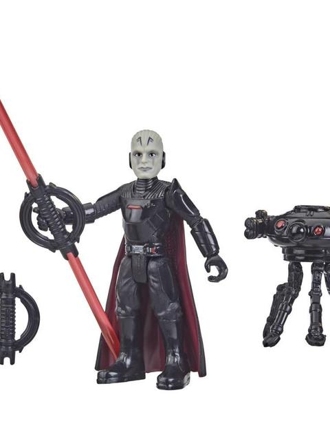 Star Wars Mission Fleet Gear Class, 2.5-Inch-Scale Grand Inquisitor Action Figure, Star Wars Toy for Kids Ages 4 and Up