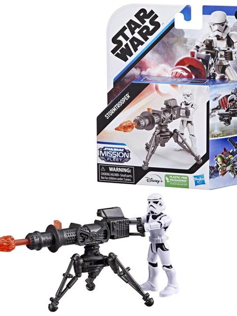 Star Wars Mission Fleet Gear Class, 2.5-Inch-Scale Stormtrooper Action Figure, Star Wars Toy for Kids Ages 4 and Up