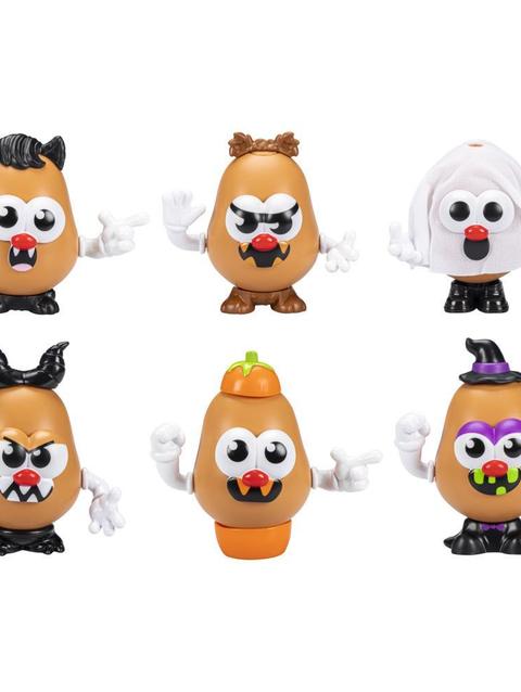 Potato Head Tots Spooky Spuds; Mini Collectible Potato Head Unboxing Toys For Kids Ages 3 and Up