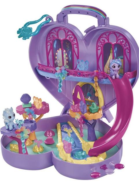 My Little Pony Mini World Magic Compact Creation Bridlewood Forest Toy - Portable Playset and Izzy Moonbow, Kids Age 5+